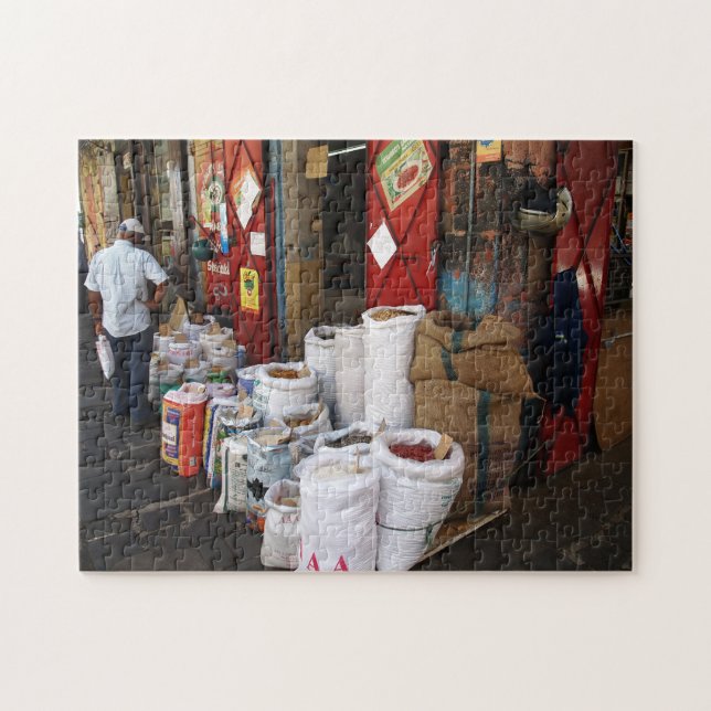 Quebra-cabeça Bazar de Ervas Mauritis. (Horizontal)