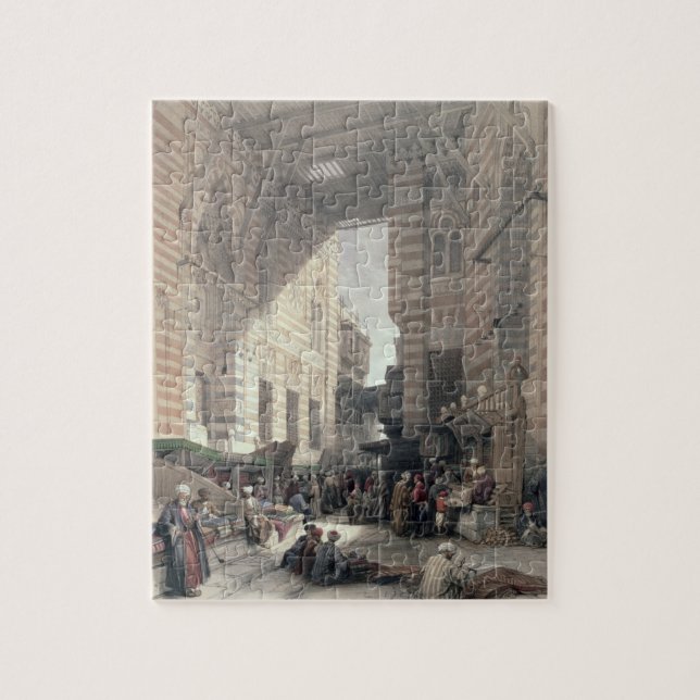 Quebra-cabeça Bazar dos comerciantes de seda, o Cairo, de (Vertical)