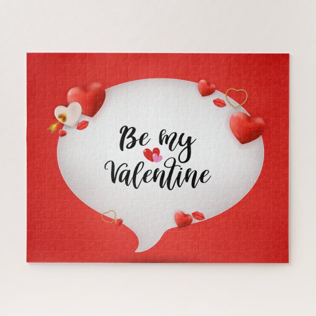 Quebra-cabeça Be My Valentine (Horizontal)