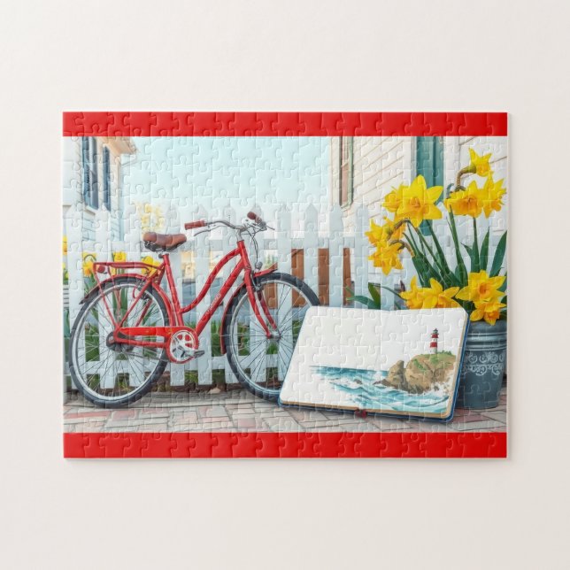 Quebra-cabeça Beach artist sketchbook (Horizontal)