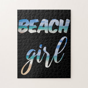 Quebra-cabeça Beach Girl