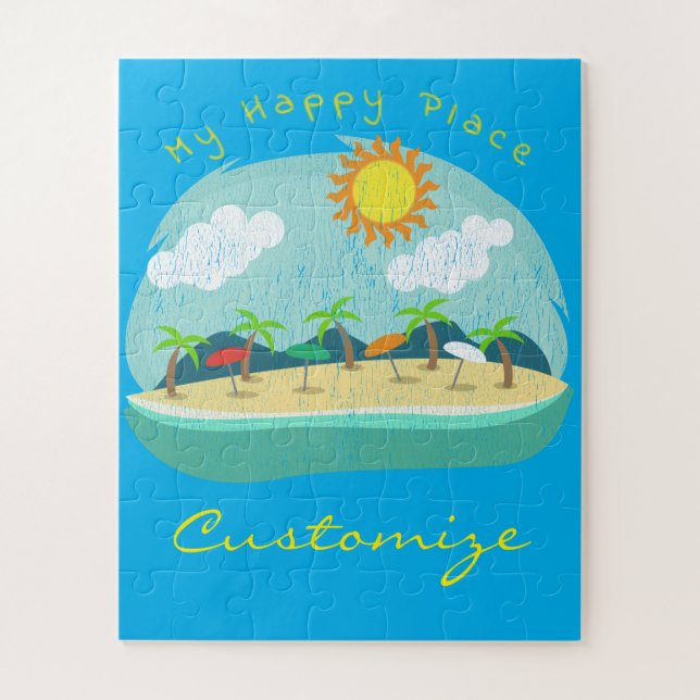 Quebra-cabeça Beach Happy Place Thunder_Cove (Vertical)