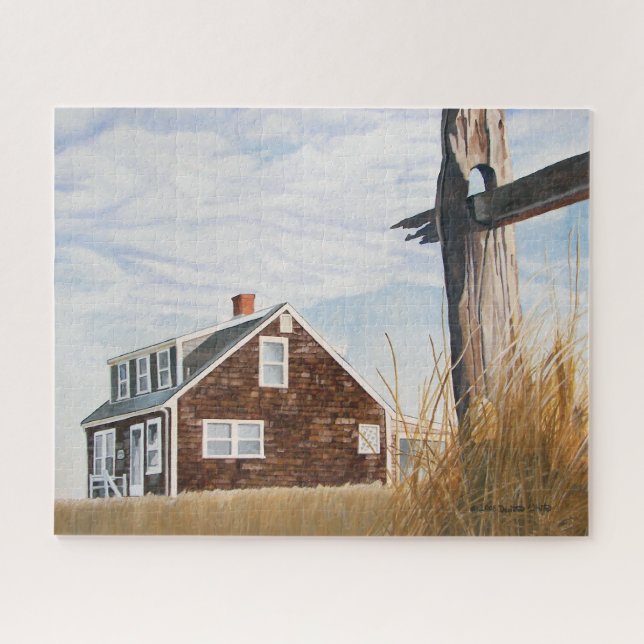 Quebra-cabeça Beach House Sunrise (Horizontal)