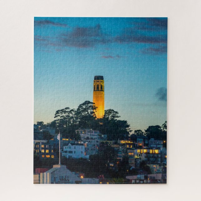 Quebra-cabeça Beacon Over the Bay (Vertical)