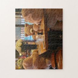 Quebra-cabeça Bear Cafe Puzzle, 11" x 14", 252 pieces