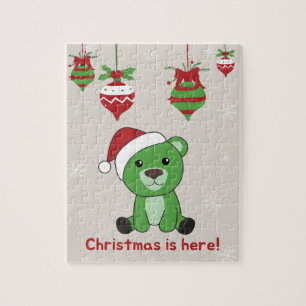 Quebra-cabeça Bear Feliz Natal Animais de inverno Ursos de Jigse