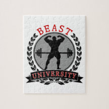 Quebra-cabeça Beast University Bodybuilding 8x10