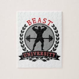Quebra-cabeça Beast University Bodybuilding 8x10