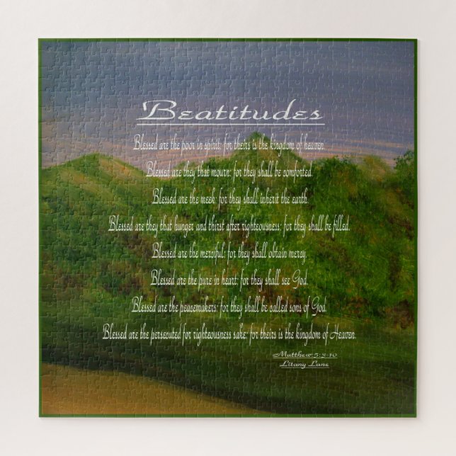 Quebra-cabeça Beatitudes (Vertical)