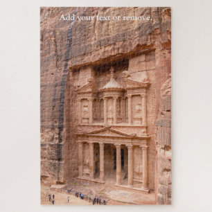 Quebra-cabeça Beautiful Petra Temple, Jordan,