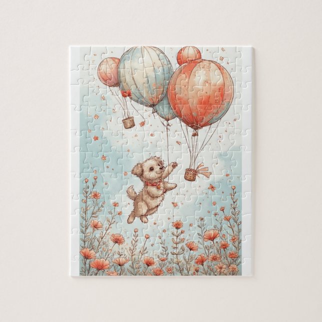 Quebra-cabeça Beautiful Puppy  (Vertical)