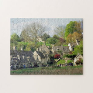 Quebra-cabeça Beautiful Scenic Bibury, Cotswolds, UK