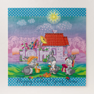 Quebra-cabeça Bebê Bunny pequeno