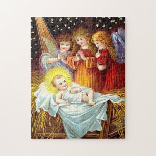 Quebra-cabeça Bebê Jesus