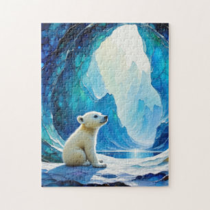 Quebra-cabeça Bebê Polar Bear