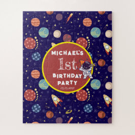 Quebra-cabeça Bebês Crianças Astronauta Qualquer Festa de aniver