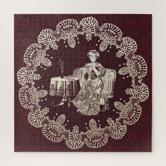 Quebra-cabeça Bebida chá (Vertical)