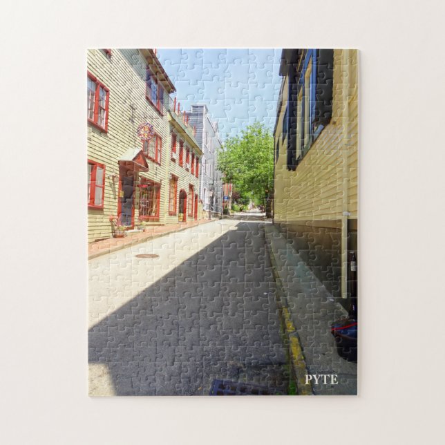 Quebra-cabeça Beco centro (Vertical)