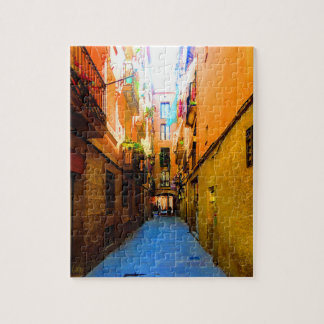 Quebra-cabeça Beco de Barcelona, #1