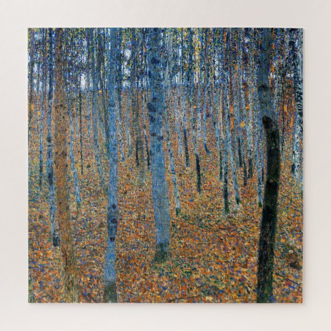Quebra-cabeça Beech Grove I | Gustav Klimt | (Vertical)