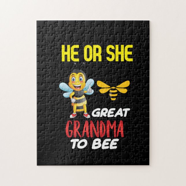 Quebra-cabeça Beekeeper Art Excelente Vovó Para Abelha (Vertical)
