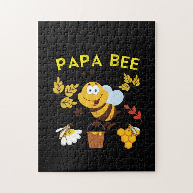 Quebra-cabeça Beekeeper Art Papa Bee (Vertical)