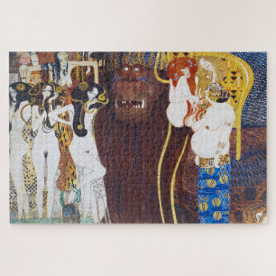 Quebra-cabeça Beethoven Frieze (detalhe), Gustav Klimt
