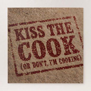 Quebra-cabeça Beije O Cozinheiro