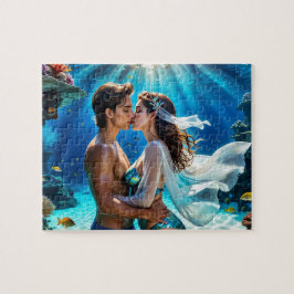 Quebra-cabeça Beijo dos Amantes Submarinos