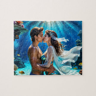 Quebra-cabeça Beijo dos Amantes Submarinos