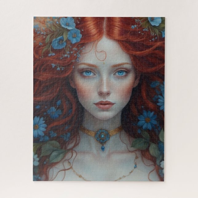 Quebra-cabeça Bela (Vertical)