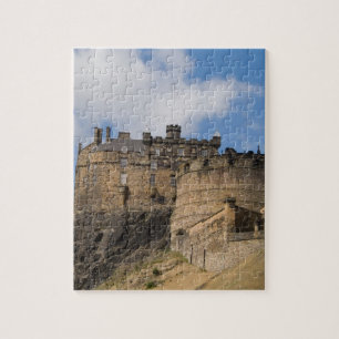 Quebra-cabeça Bela famosa gigante Castelo de Edimburgo em