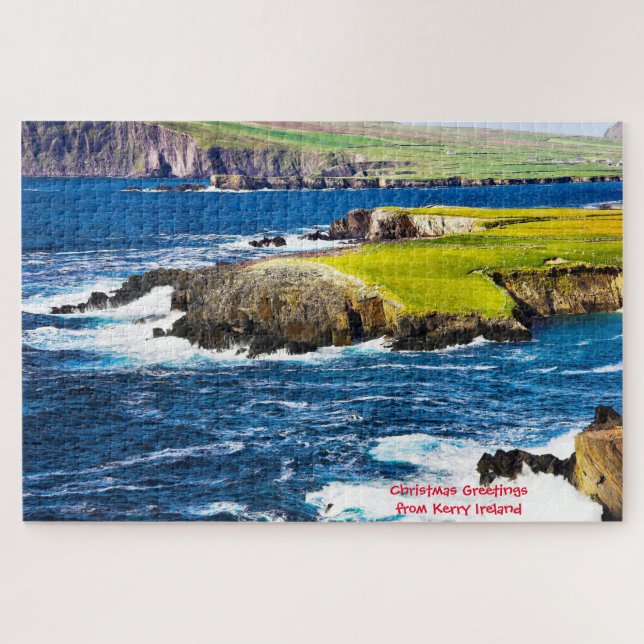 Quebra-cabeça Bela Irlanda Costeira Jigsaw Puzzle (Horizontal)
