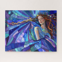 Bela Princesa Estelar Mítica Arte de Fantasia Ficç