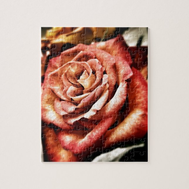 Quebra-cabeça Bela Rosa (Vertical)