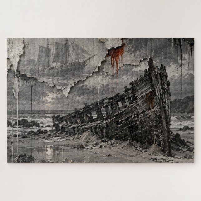Quebra-cabeça Bela Ruína (Horizontal)