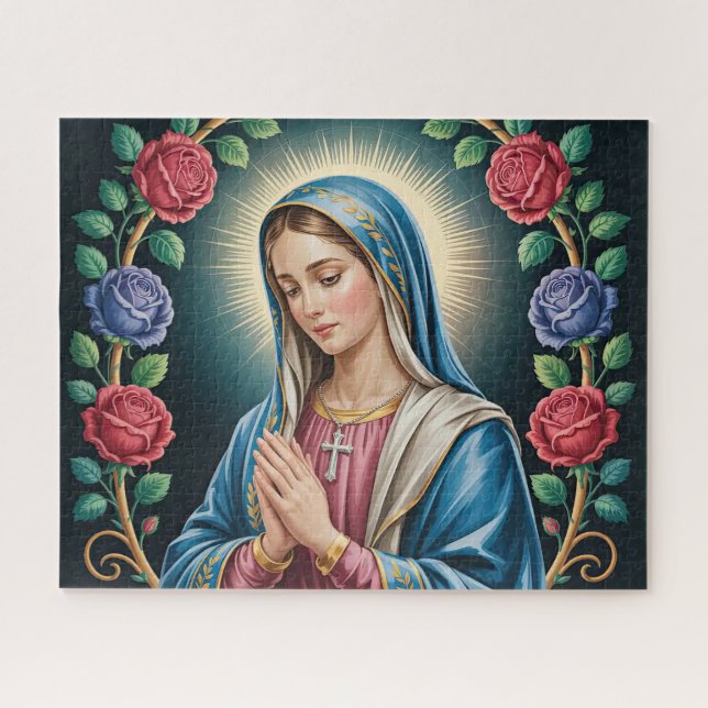 Quebra-cabeça Bela Virgem Maria (Horizontal)