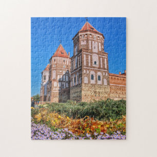 Quebra-cabeça Belarus Беларусь Castelo Mir Puzzle Arquitetura