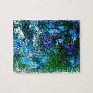 Quebra-cabeça Belas artes de Claude Monet dos lírios de água