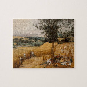 Quebra-cabeça Belas Artes Os Harvesters 1565 Pieter Bruegel