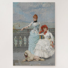 Quebra-cabeça Belas napolitanas (Jovens Italianas Elegantes)