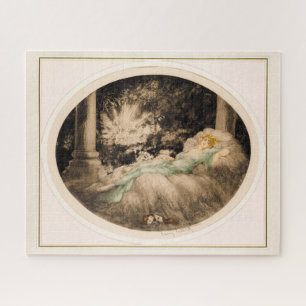 Quebra-cabeça Beleza adormecida de Louis Icart