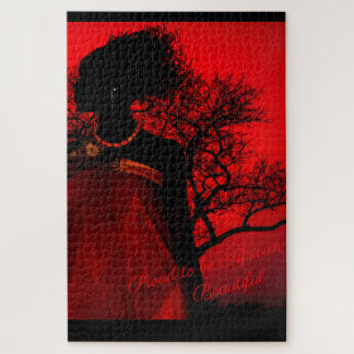 QUEBRA-CABEÇA BELEZA AFRICANA