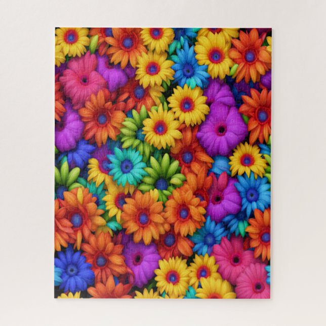 Quebra-cabeça Beleza Colorida #332 - (Vertical)