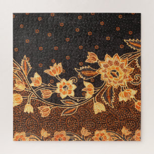 Quebra-cabeça Beleza de Batik, Indonésia malaia