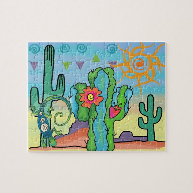 Quebra-cabeça Beleza do Deserto (Horizontal)