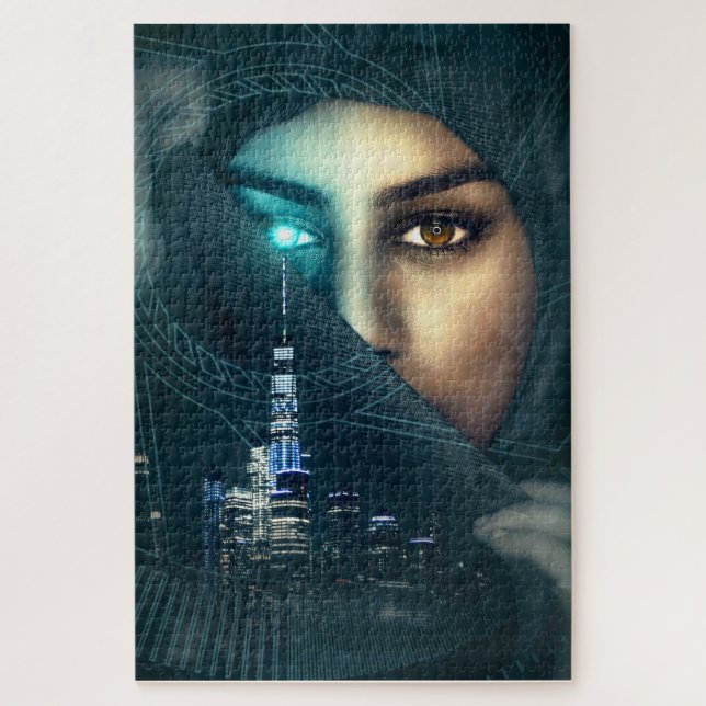 Quebra-cabeça Beleza na cidade (Vertical)