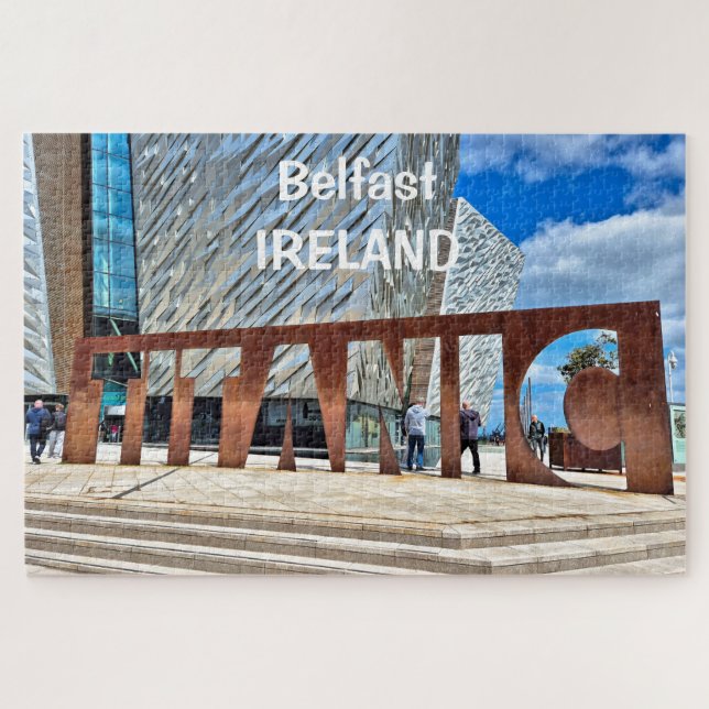 Quebra-cabeça Belfast, Irlanda: Titanic (Horizontal)