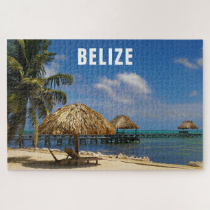 Quebra-cabeça Belize Tropical Beach Ambergris Caye