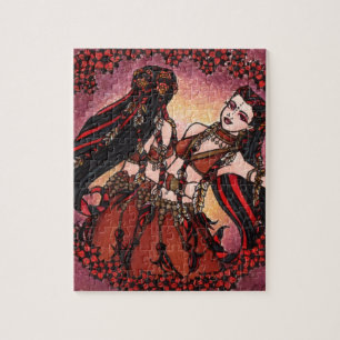 Quebra-cabeça Belly Dancer Art